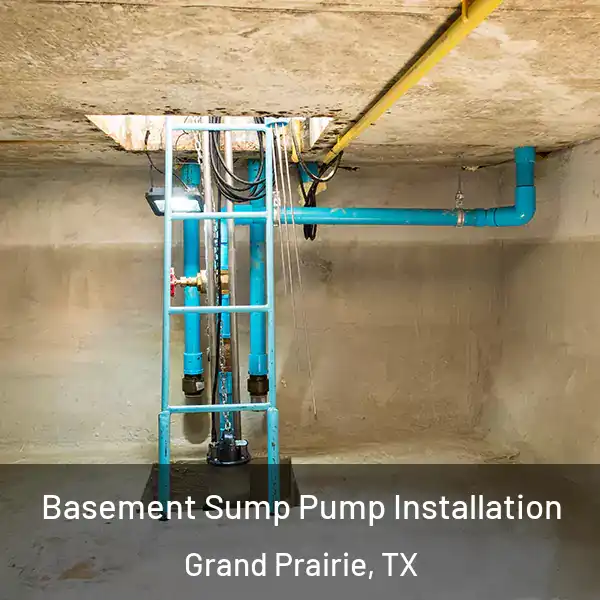  Basement Sump Pump Installation Grand Prairie, TX