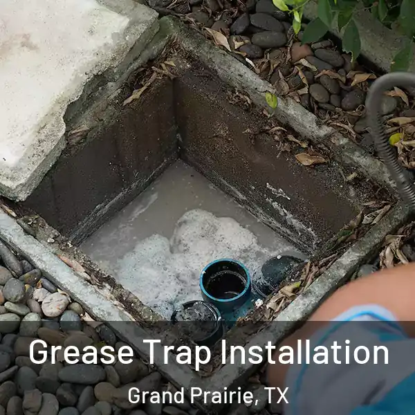  Grease Trap Installation Grand Prairie, TX