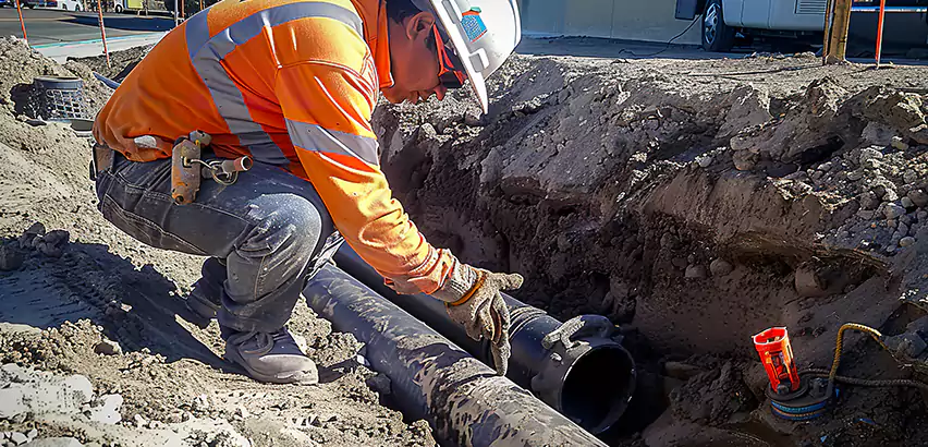 Professional Underground Pipe Repair Services in Grand Prairie, TX.