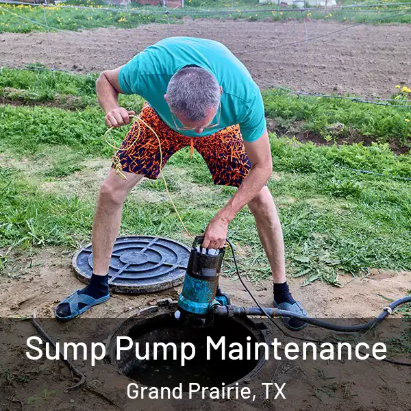  Sump Pump Maintenance Grand Prairie, TX